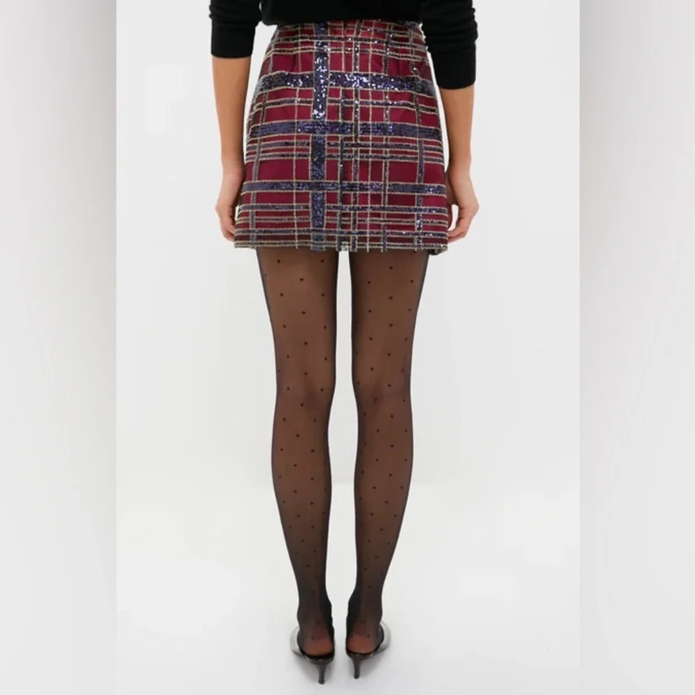 TUCKERNUCK Sequin Plaid Maxine Top + Sequin Plaid Meg Skirt SET small/medium